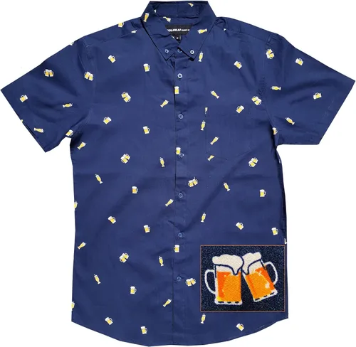 Vista 83 de Molokai Surf - Camisas hawaianas de manga corta con botones y corte ajustado