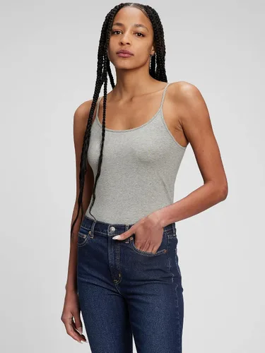 Vista 6 de GAP Camiseta de tirantes con cuello redondo para mujer, paquete de 3