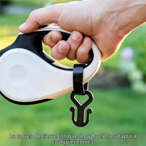 Vista 2 de SVD.PET Soporte para bolsas de excrementos de perro, soporte para bolsas de desechos, bolsa de excremento de perro, soporte para manos libres (negro)