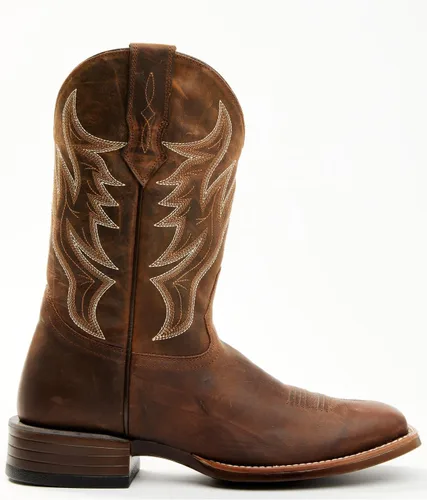 Vista 2 de Cody James Hoverfly British Xero Gravity Performance - Botas occidentales de cuero para hombre, fabricadas con cuero de grano completo, plantilla