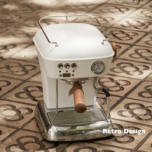 Vista 8 de Ascaso Dream PID, máquina de café espresso programable para el hogar con controles volumétricos, 120 V (antracita)