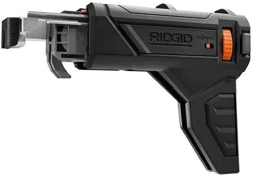 Vista 3 de RIDGID Destornillador inalámbrico sin escobillas para paneles de yeso de 18 voltios con accesorio combinado (solo herramienta)