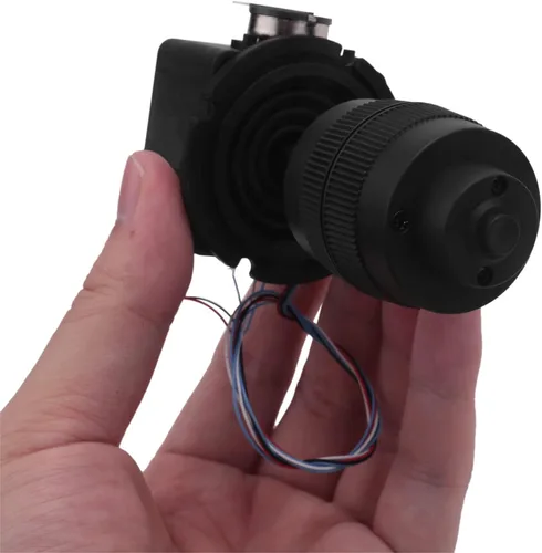 Vista 5 de JUMYNOOY Botón de potenciómetro de palanca de mando electrónico de 4 ejes para controlador -D400B 10K 4D con cable para industrial