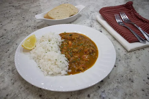 Vista 4 de Salsa Etouffee cajún Rajun, 16 onzas