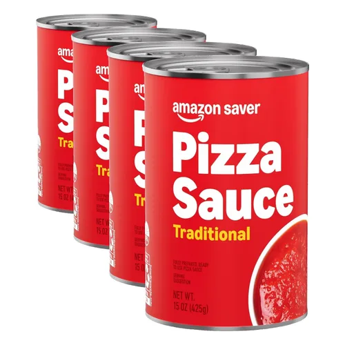 Vista 6 de Amazon Saver, Salsa de pizza tradicional, 15 onzas