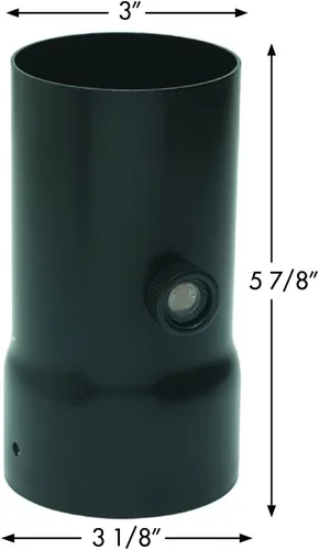 Vista 4 de Solus Sensor de botón del atardecer al amanecer + kit adaptador para postes de lámpara al aire libre – Control automático de fotocélula – 120 V