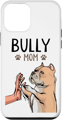 Vista 16 de Funda para iPhone 13 Pro Max American Bully Mom Dog Mama Dog Dog Holder