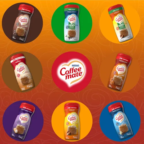 Vista 8 de Nestle Coffee Mate - Crema de café con leche de caramelo salado, paquete de 6 (15 onzas)