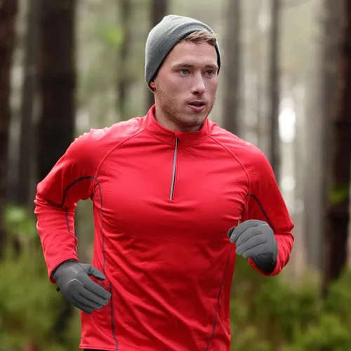 Vista 2 de Newcotte 3 pares de guantes de invierno ligeros para correr para pantalla táctil, forro cálido, guantes térmicos para clima frío para hombres