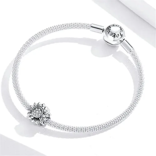 Vista 3 de BISAER Hamsa - Dije de mano de plata de ley, piedras preciosas azules de mal de ojo, se adapta a brazalete, pulsera, collar