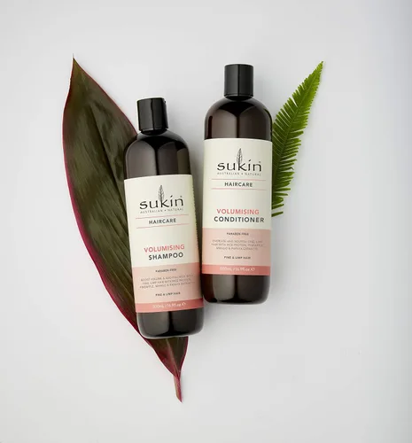 Vista 2 de Sukin Champú voluminizador, cabello fino y flácido, 16.9 onzas líquidas