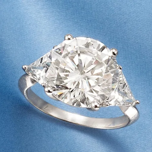 Vista 5 de Ross-Simons 7.50 ct. t.w. CZ Ring in Sterling Silver