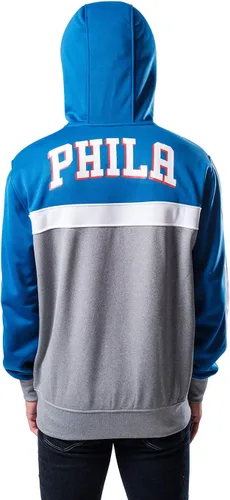Vista 2 de Ultra Game Men's NBA Official Full Zip Hoodie Sweatshirt