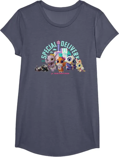 Vista 18 de Disney Camiseta de entrega especial Junior T.O.T.S, Negro, S