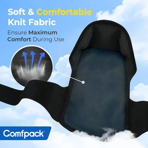 Vista 4 de Comfpack Plantar Fasciitis Relief Ice Pack with Full Heel Sole Gel Coverage