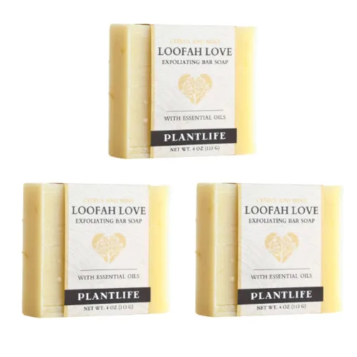 Vista 27 de Plantlife Ambrosia - Jabón hidratante y calmante para tu piel, hecho a mano con ingredientes a base de plantas, hecho en California en barra de 4