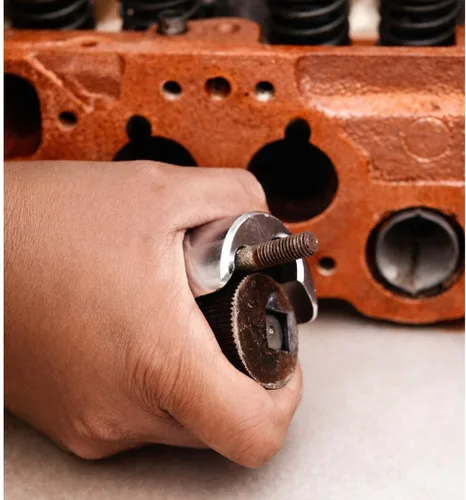 Vista 6 de Herramienta extractora de pernos Powerbuilt, quitar tuercas de 1/4" a 3/4", pernos rotos o adheridos, sujeta pernos dañados - 648639, plateado