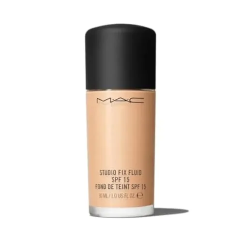 Vista 10 de MAC Studio Fix Fluid SPF 15 Base de Maquillaje de Espectro Amplio SPF 15 - C3.5 (Beige Claro a Medio con Subtono Anaranjado) - 1 fl oz / 30 mL