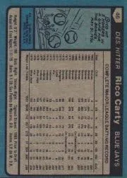 Vista 2 de 1980 Topps Baseball Card #46 Rico Carty