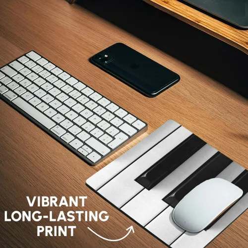 Vista 6 de 3dRose LLC 8 x 8 x 0.25 inches Mouse Pad, teclas de piano (MP _ _ _ _ _ _ _ _ _ _ 29776 _ _ _ _ _ _ _ _ _ _ 1)