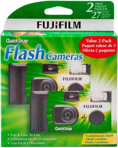 Vista 4 de FUJIFILM QuickSnap Flash 400 Cámara desechable Paquete de 6 unidades de 27 exposiciones Para fiestas, viajes e instantáneas diarias