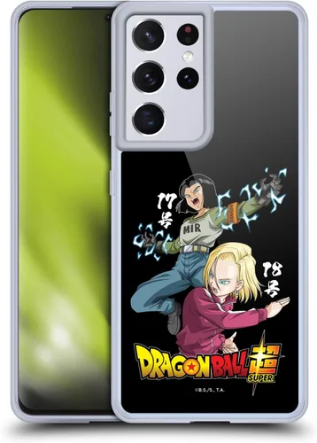 Vista 213 de Head Case Designs Funda de gel con licencia oficial de Dragon Ball Super Group Future Trunks Arc Characters [protección de grado militar] compatible
