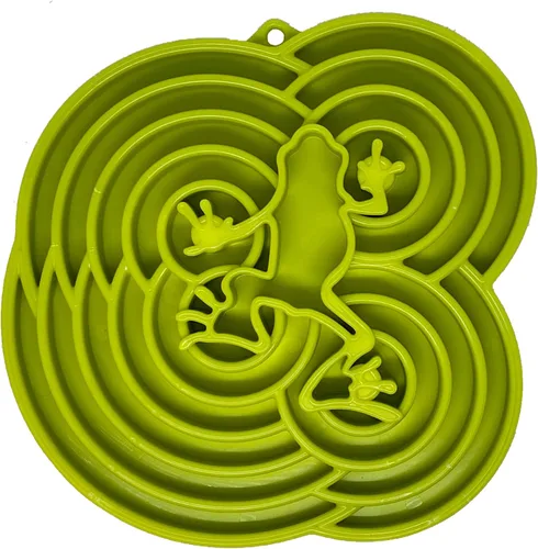 Vista 7 de SodaPup Garden eTray - Alimentador de enriquecimiento duradero fabricado en Estados Unidos con material no tóxico, seguro para mascotas, seguro