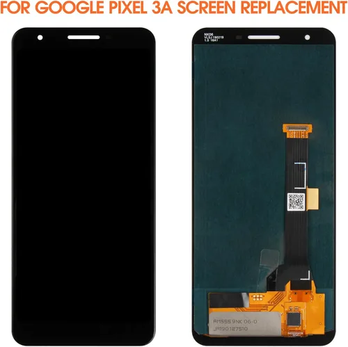 Vista 3 de Pantalla OLED para Google Pixel 3A Reemplazo de pantalla LCD para Pixel 3A Pantalla LCD G020A, G020E, G020B Pantalla táctil Digitalizador Asamblea