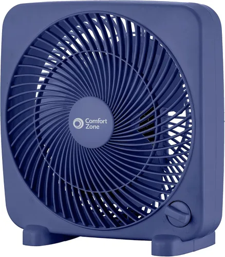 Vista 13 de COMFORT ZONE - Ventilador portátil de 9 pulgadas, color negro