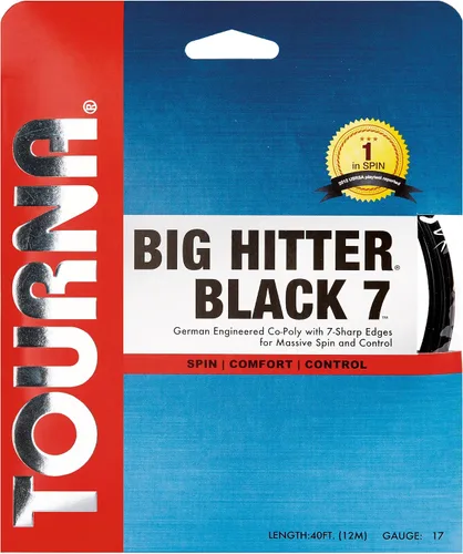 Vista 7 de Tourna Big Hitter Black7 Ultimate Spin Poliéster Poliéster