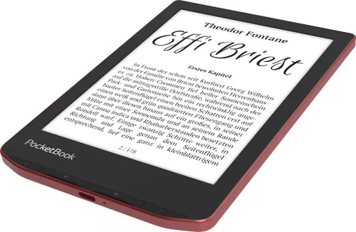 Vista 6 de PocketBook Verse Pro Lector de E-Libros Impermeable Pantalla táctil E-Ink Carta™ HD de 6'' amigable para los ojos Lector de Audio-Libros