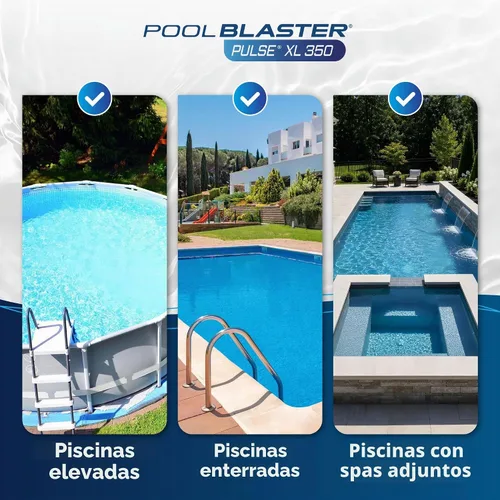 Vista 2 de POOL BLASTER Aspiradora inalámbrica Pulse XL 350 para piscinas enterradas