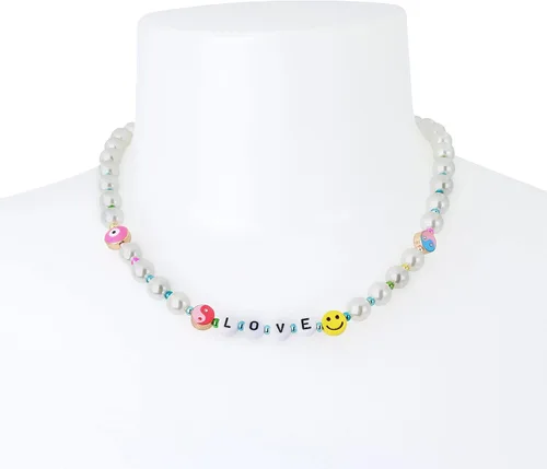 Vista 2 de Collar de perlas LOVE