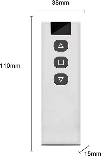 Vista 5 de Interruptor del módulo del controlador de la impulsión de 12V DC hacia adelante y hacia atrás 2A, DC 3V ~ 16V 433Mhz RF inalámbrico remoto eléctrico
