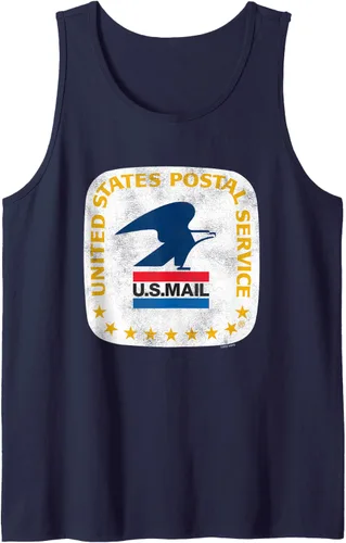 Vista 9 de USPS - Camiseta sin mangas Loewy Seal, Negro