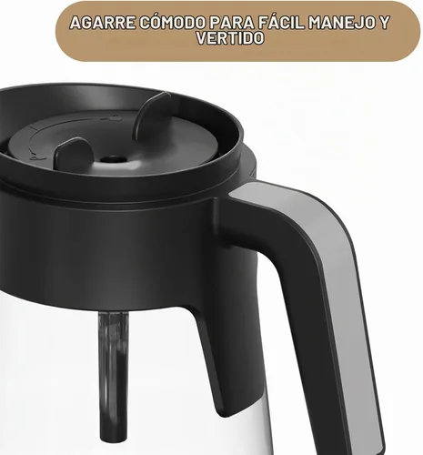 Vista 5 de Jarra de reemplazo para cafetera de 12 tazas compatible con cafetera Ninja CFP101 CFP201 CFP301 CFN601 CM401 CFP200 CFP250A CFP300 CFP305 CFP307