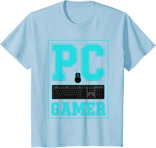 Vista 9 de PC Gamer Gaming Teclado Ratón Esports Computer Fan Camiseta