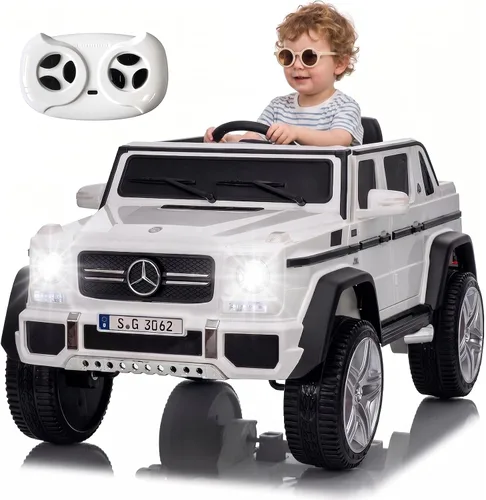 Vista 10 de Mercedes-Benz Licensed Maybach G650 12V Electric Kid Ride on Car Toy, Black