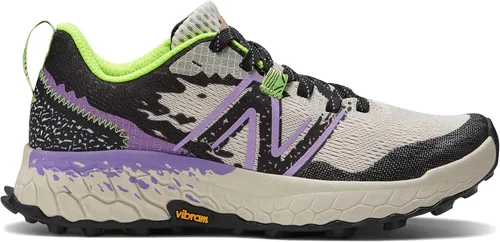 Vista 2 de New Balance Fresh Foam X Hierro v7 para mujer, Rayo de lunamorado eléctrico