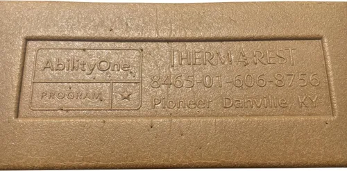 Vista 2 de Therm-a-Rest Almohadilla para dormir de espuma de acordeón USGI
