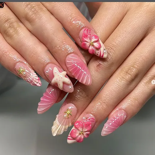Vista 10 de Paquete de 6 144 uñas acrílicas de Halloween a presión, uñas postizas reutilizables de cobertura completa, uñas postizas adhesivas con pegamento H103