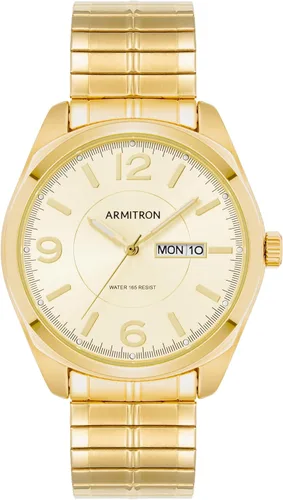 Vista 11 de Armitron Reloj de pulsera para hombre con función de día-fecha, correa de expansión, 20-4591