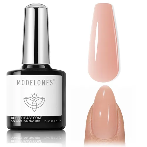 Vista 19 de modelones 2pcs 0.5 fl oz 10 in One X Nail Gel Pegamento Gel Base Coat Brush D-transparente-2