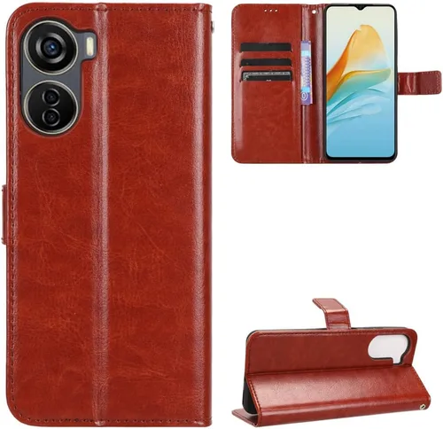 Vista 37 de Funda para Honor X50i, funda de cuero con tapa para Honor X50i 5G CRT-AN00 Case Gold Oro