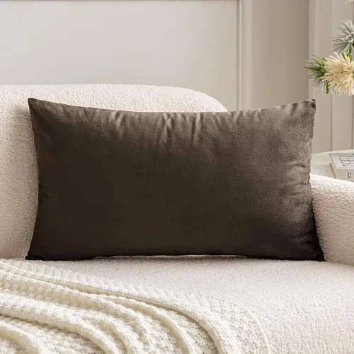 Vista 30 de MIULEE - Funda de almohada de terciopelo suave de lujo decorativa, funda de cojín rectangular única para sofá de primavera, dormitorio, automóvil