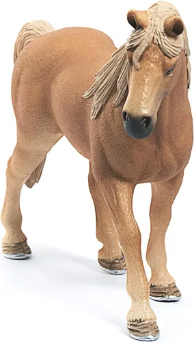 Vista 2 de Schleich Farm World, juguetes coleccionables de caballos para niñas y niños, figura de caballo yegua caminante de Tennessee, a partir de 3 años