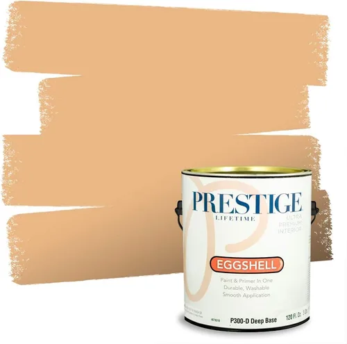 Vista 59 de PRESTIGE Pintura exterior e imprimación en uno, bronceado Aberdeen, plano, 1 galón