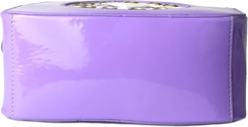 Vista 5 de PTShadow Bolso bandolera para teléfono con esfera retro, bolso de micrófono móvil de PU para mujer