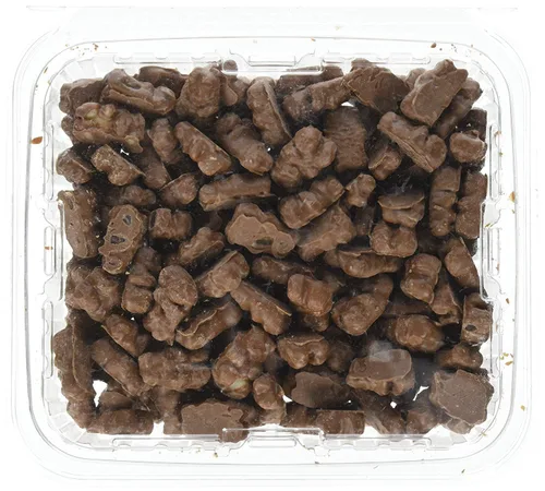 Vista 4 de Osos de goma cubiertos de chocolate con leche: 2.25 LBS