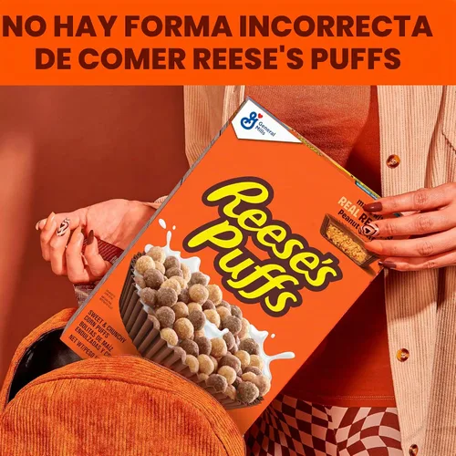 Vista 6 de Reese's, - Cereales de mantequilla de maní para el desayuno, 11.5 onzas
